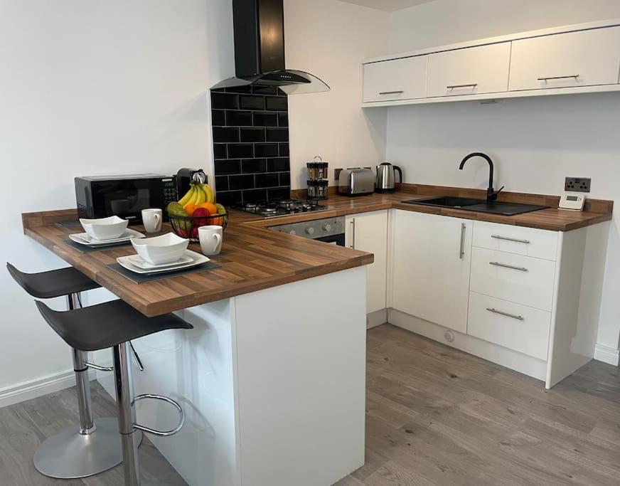 Modern 1-Bed Apartment Belfast Bagian luar foto