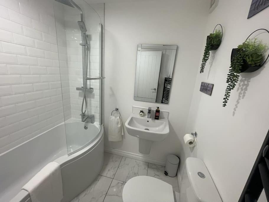 Modern 1-Bed Apartment Belfast Bagian luar foto